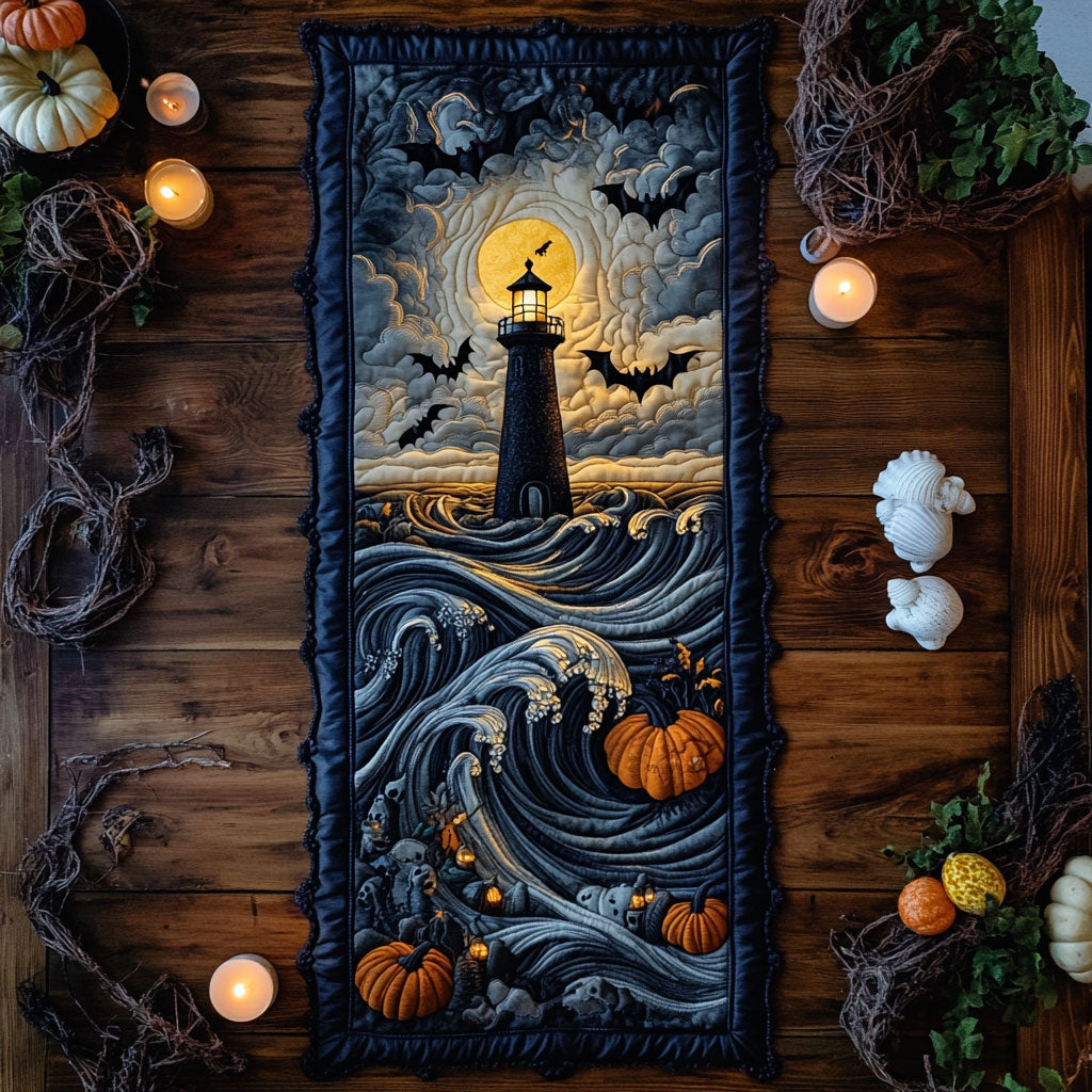 Lighthouse Melody WN2207051CL Quilted Table Runner