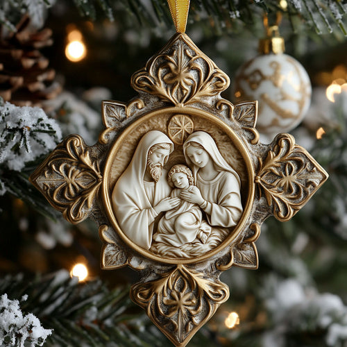 Peace Nativity CP0112103CL Christmas Ornament