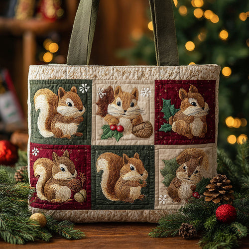 Warm Whiskers CP0111037CL Quilted Tote Bag