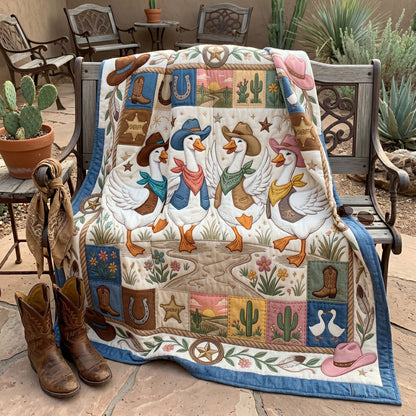 Cowboy Goose Roundup WN0306003CL Quilt