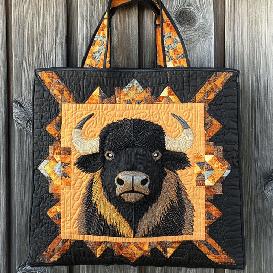 Ironhide Bison WN0901046CL Quilted Tote Bag