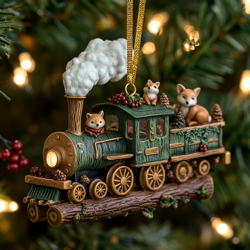 Wildwood Engine CP2811170CL Christmas Ornament
