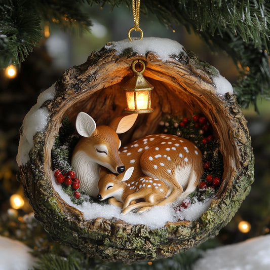 Cozy Deer CP0312215CL Christmas Ornament