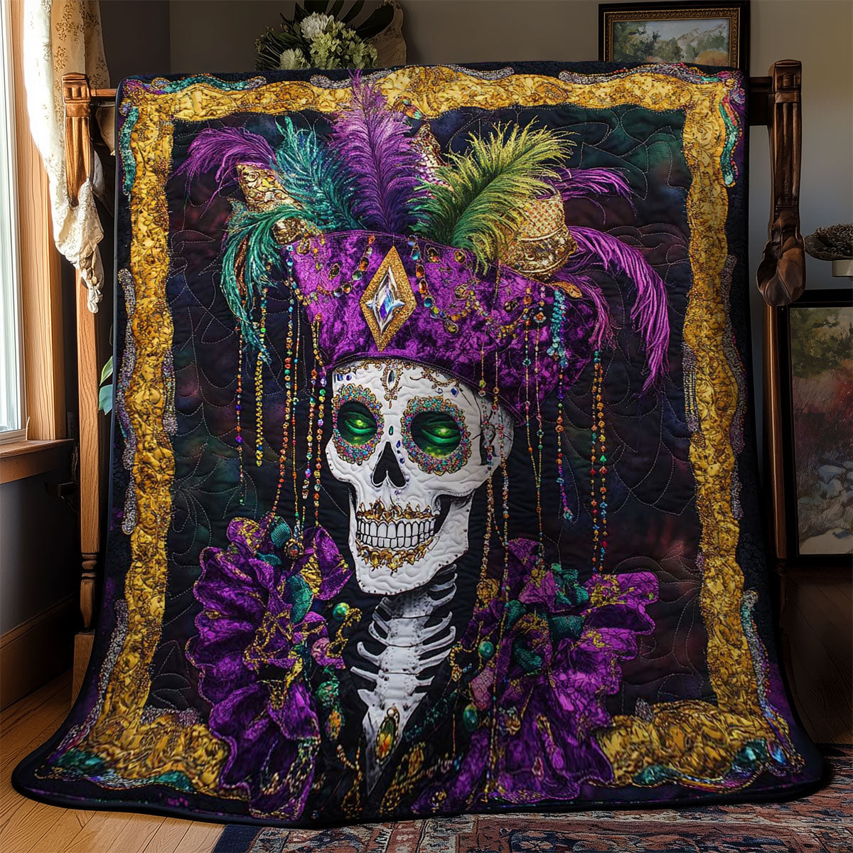 Royal Skull WN1403064CL Quilt