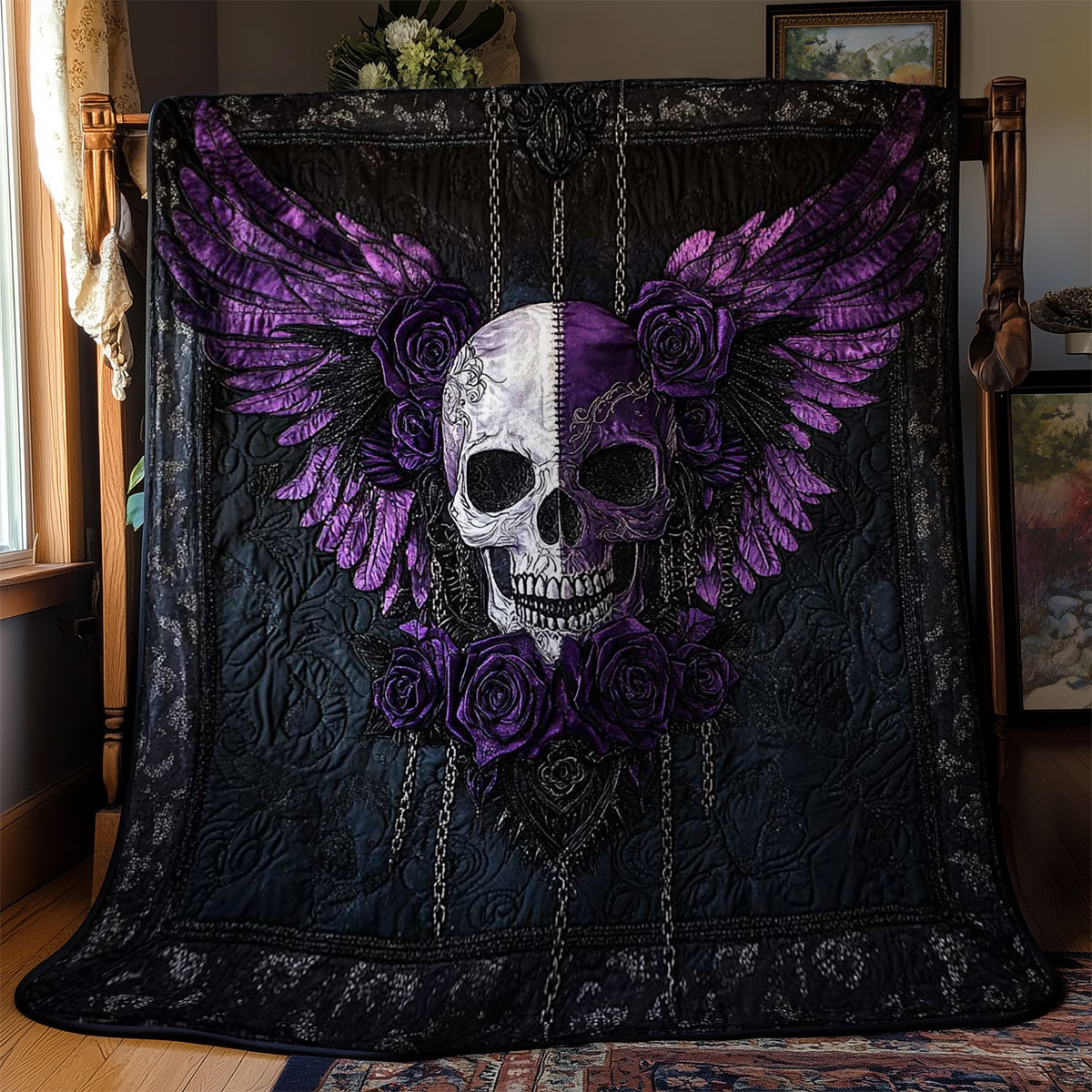 Eternal Skull WN1103087CL Quilt