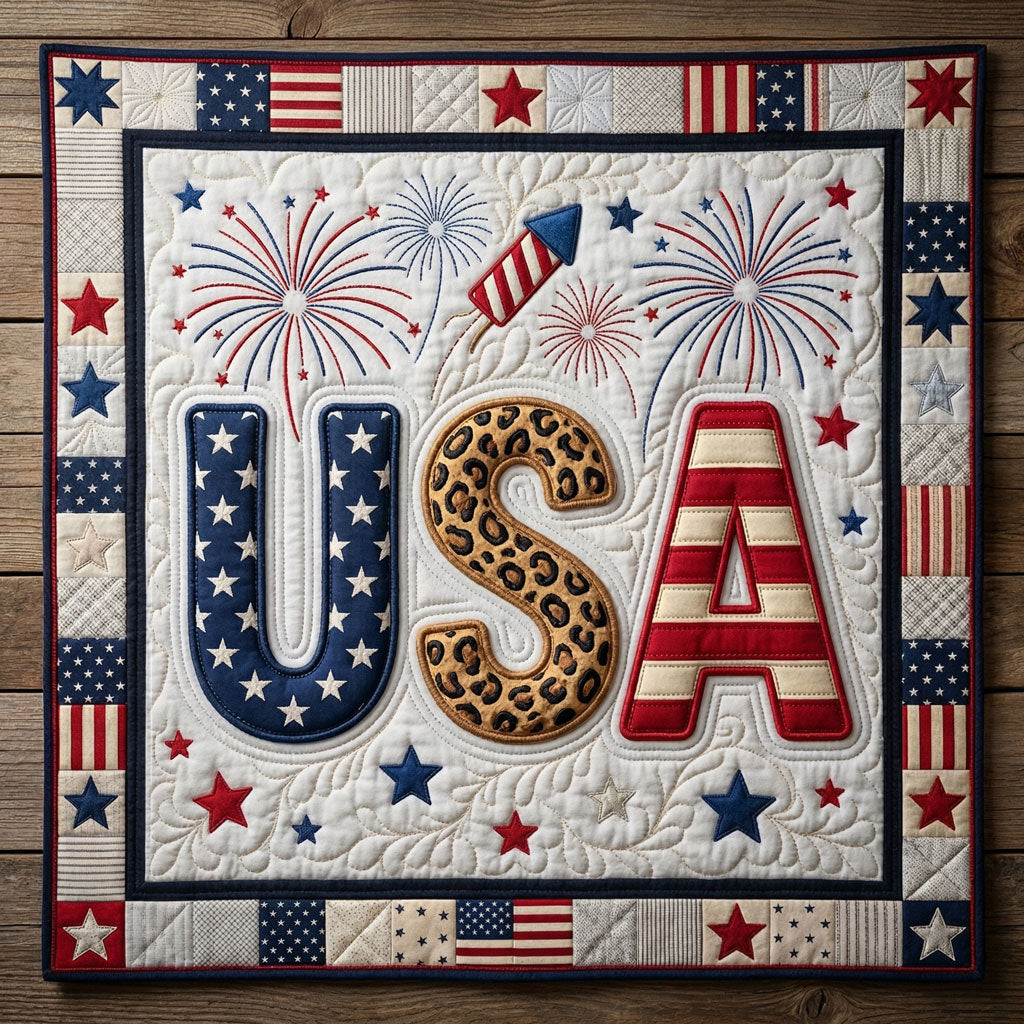 Bold USA Patchwork WN0904015CL Quilt