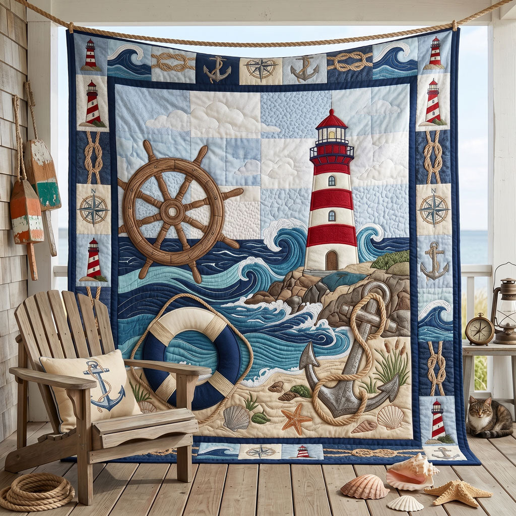 Coastal Beacon Escape WN1605004CL Quilt