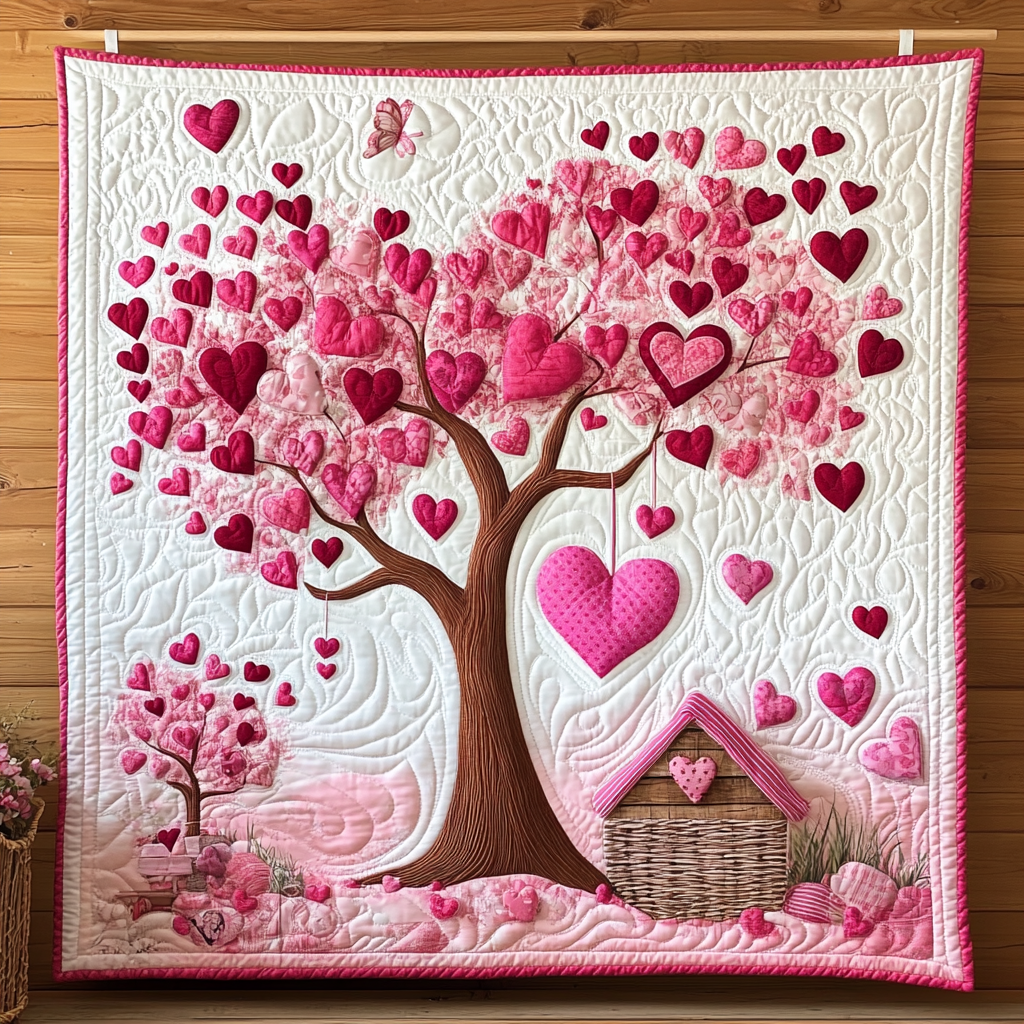 Tree of Love KL1401021CL Quilt