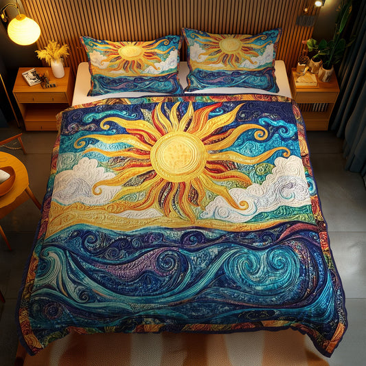 Dancing Sun And Sea WN1203095CL Duvet Cover Set