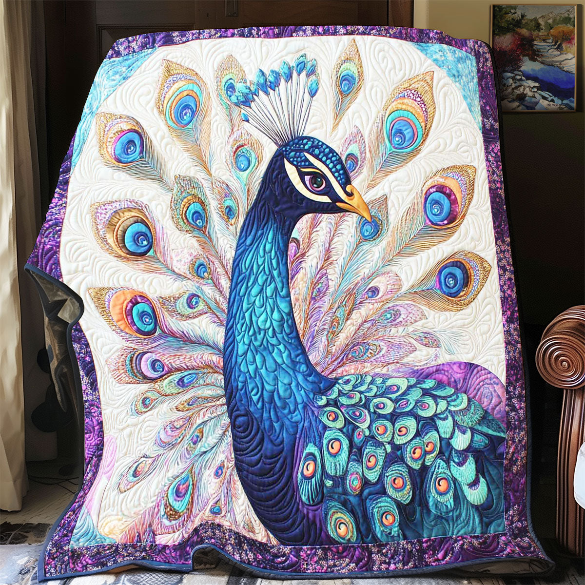 Majestic Peacock WP2002015CL Quilt