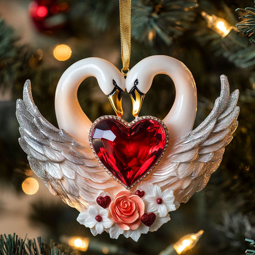 Love of Swan CW2711041CL Christmas Ornament