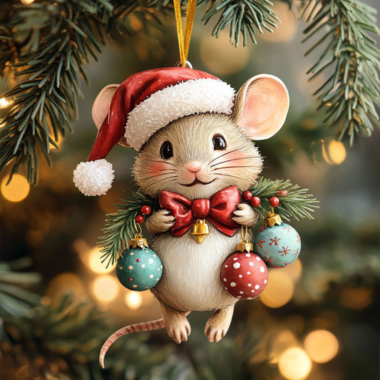 Sweet Mouse WN1512060CL Christmas Ornament