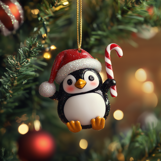 Sweet Treat Penguin LT1610026CL Christmas Ornament