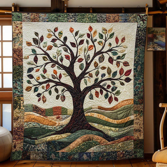 Colorful Tree Of Life WN0701018CL Quilt