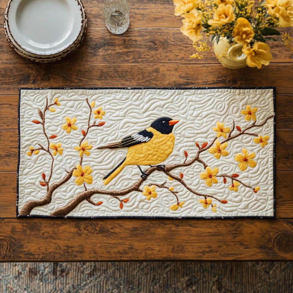 Whispers of Spring CP2804026CL Quilted Table Runner