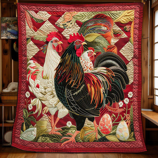 Country Chickens WP0603007CL Quilt