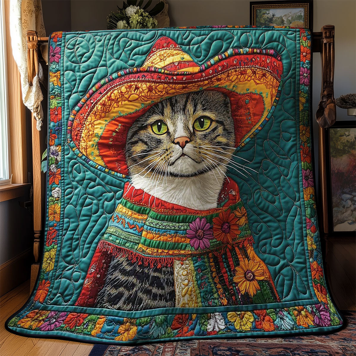 Mariachi Cat WN0302014CL Quilt