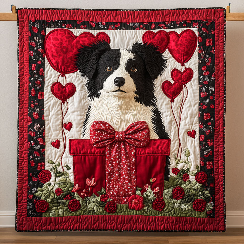 Heartfelt Collie CP0601014CL Quilt