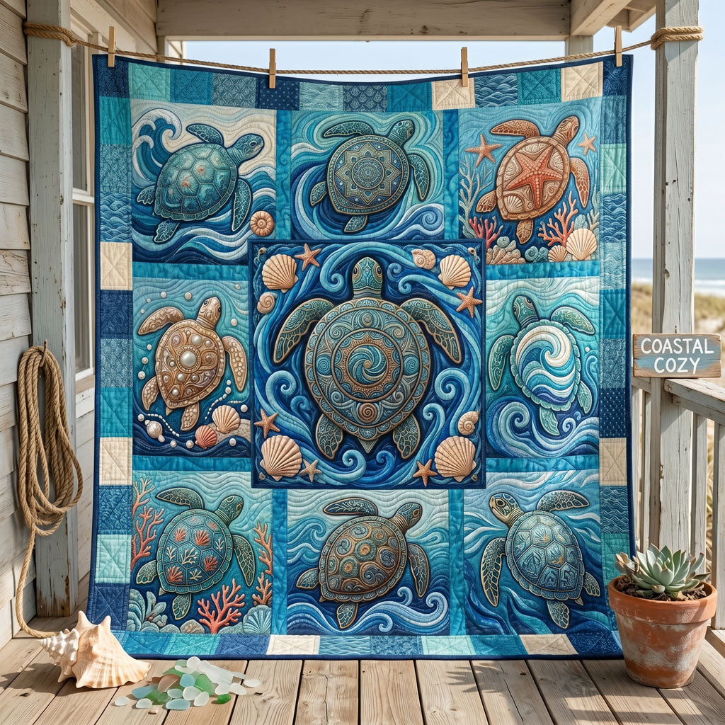 Coastal Turtle Collection WN0906002CL Quilt