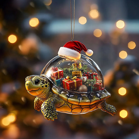 Festive Turtle WN2711018CL Christmas Ornament