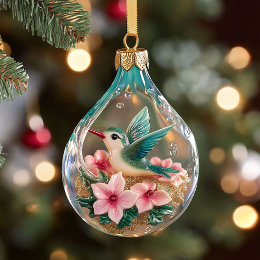 Petal Hummer CP0612059CL Christmas Ornament