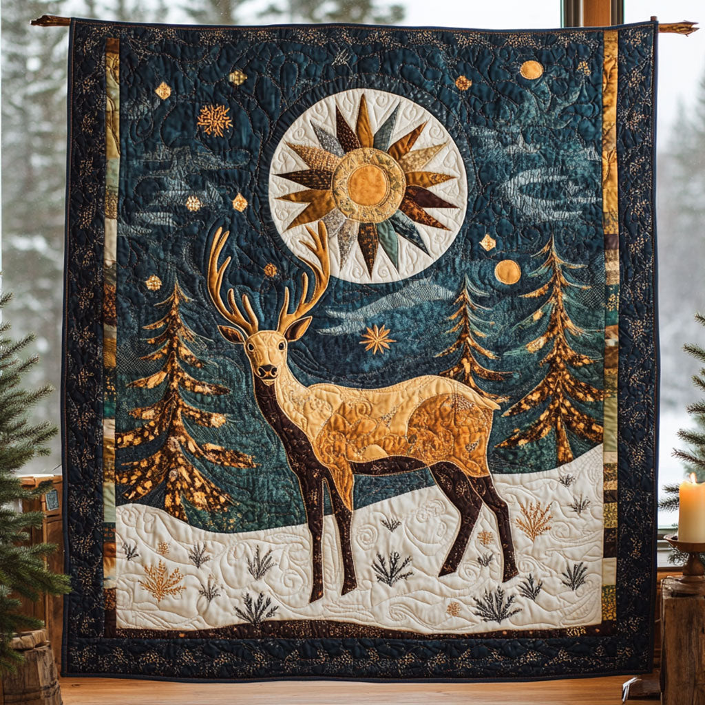 Moonlit Deer CP0701010CL Quilt