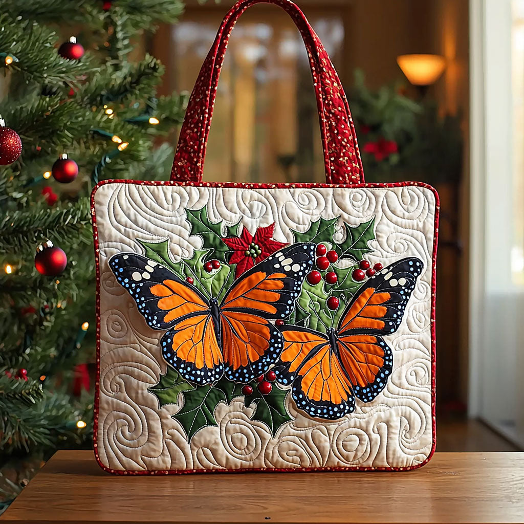Holly Monarch QA0212034CL Quilted Tote Bag