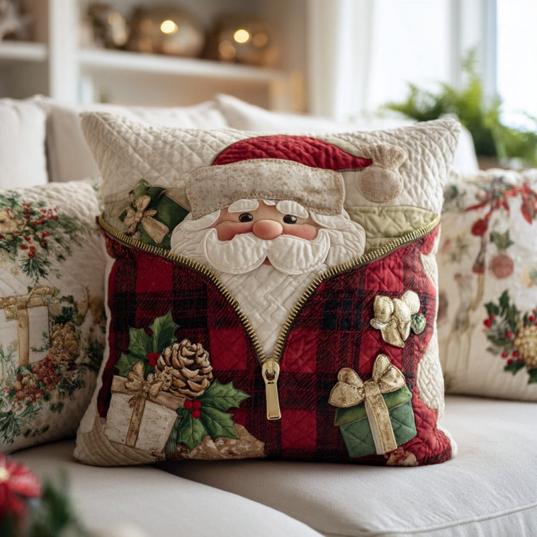 Santa Claus XR2210002CL Quilt Pillow Case