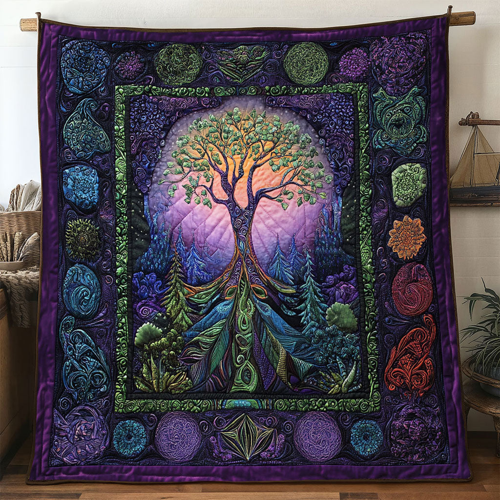 Mystic Mother Tree Of Life WN1001028CL Quilt