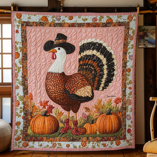 Western Turkey Feast WN0801031CL Quilt