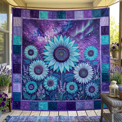 Aurora Bloom Sunflowers WN0306001CL Quilt