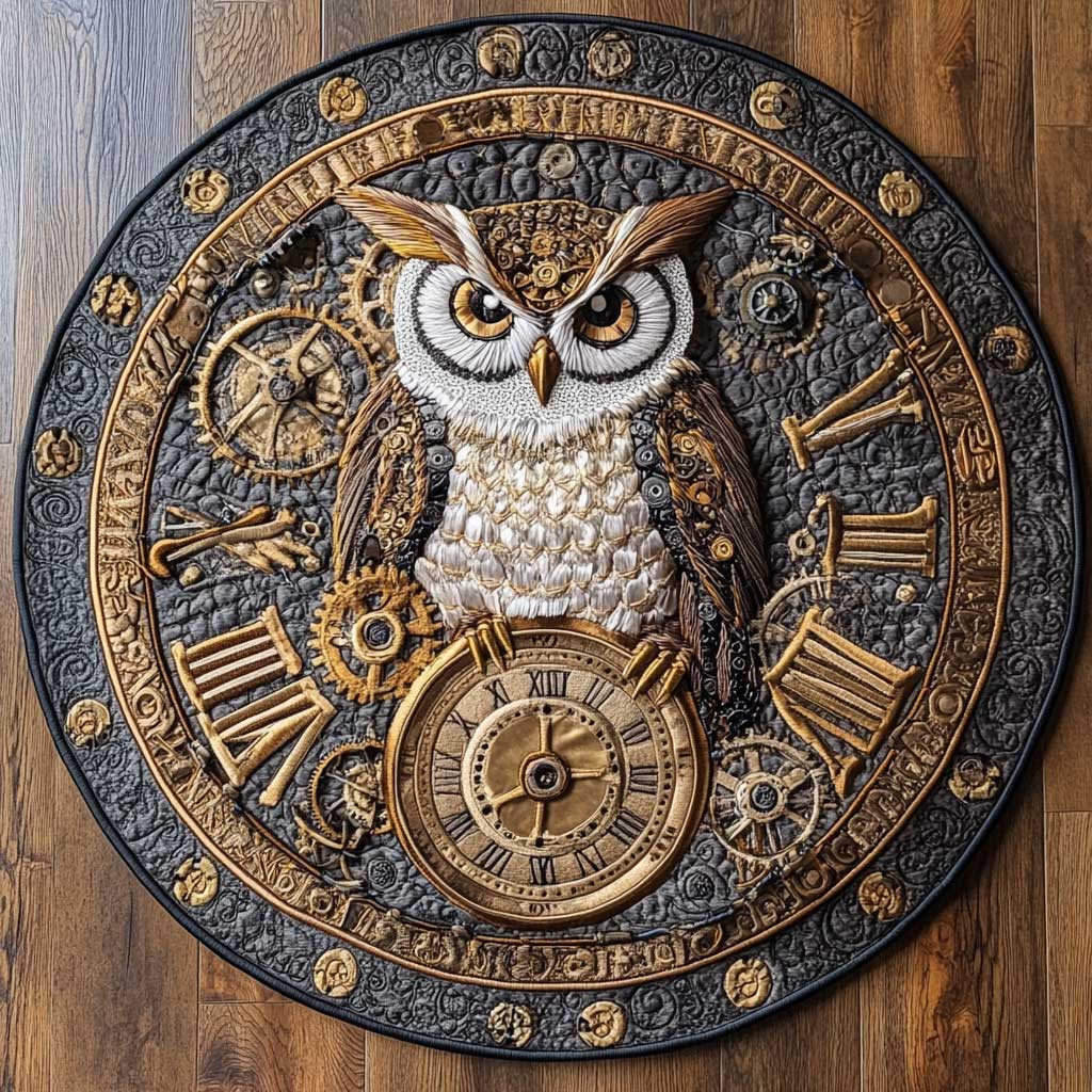 Steam Owl WN0905070CL Quilted Round Mat