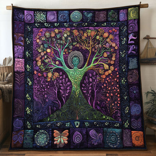 Divine Flow Tree Of Life WN1001010CL Quilt