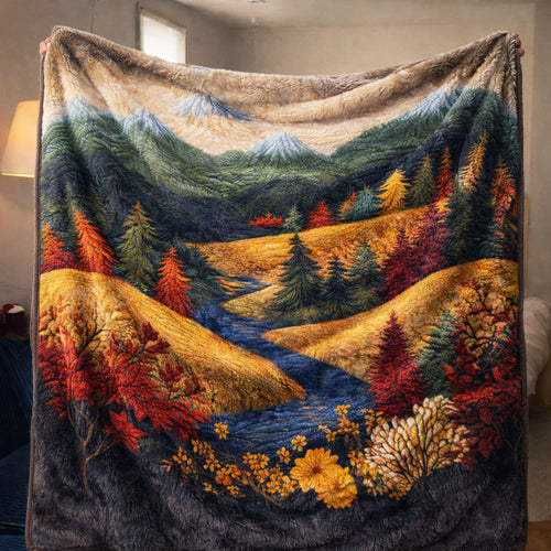 Autumn Hills CP2801002CL Faux Fur Throw Blanket