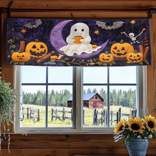 Little Ghost's Haven WN2507046CL Quilted Valance