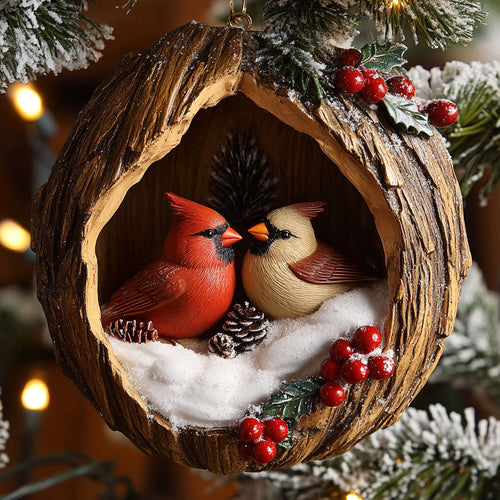 Cardinal Love CW2010011CL Christmas Ornament