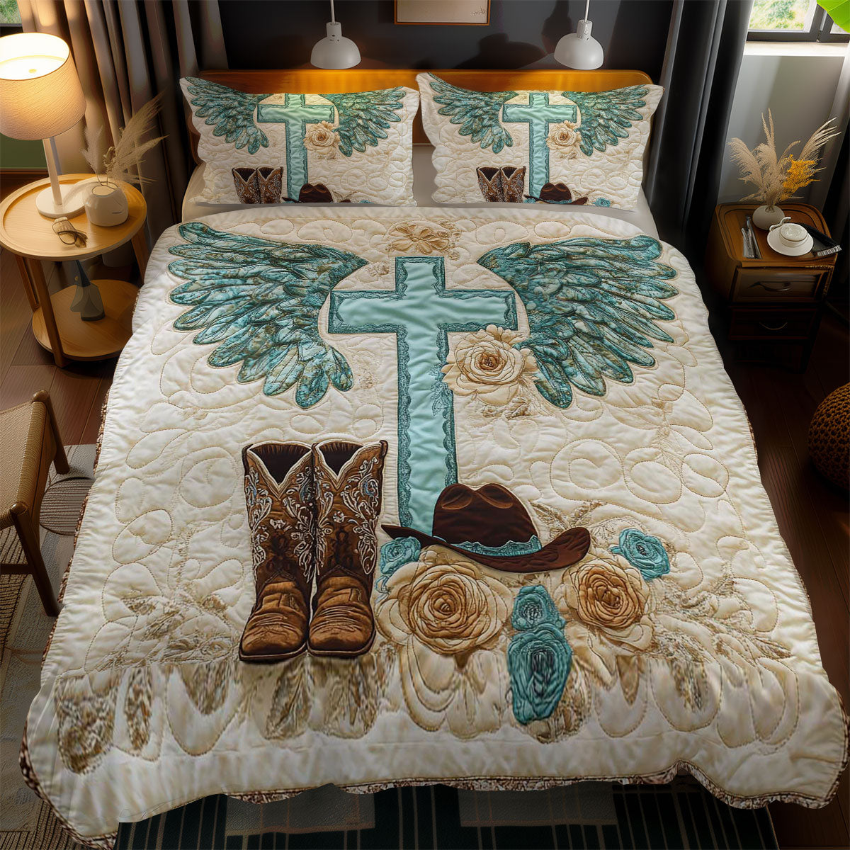 Cowboy's Cross WN2301054CL Duvet Cover Set