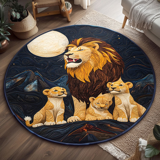 Golden Mane Eclipse WJ2607040CL Quilted Round Mat