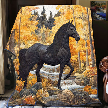 Black Horse Autumn WP2001004CL Quilt