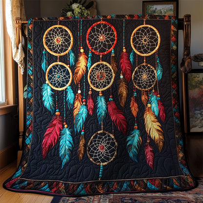 Golden Dreamcatcher WN0802013CL Quilt