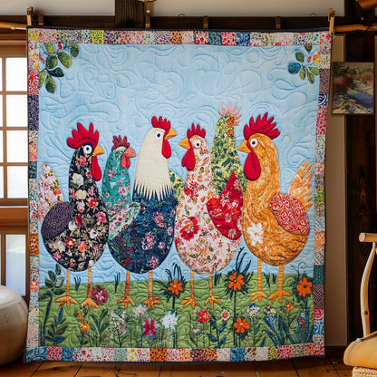 Clueless Chicken WN0803053CL Quilt