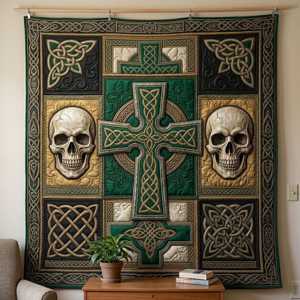 Mystic Skull Weave WN0605017CL Quilt