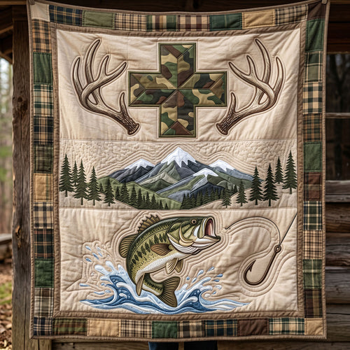 Camo Mountain Catch WN2104008CL Quilt