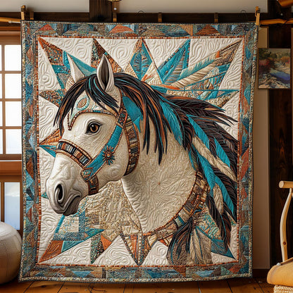 Tribal Horse WN2201042CL Quilt