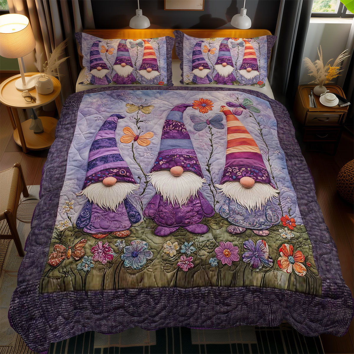 Butterfly Gnomes WN1701093CL Duvet Cover Set