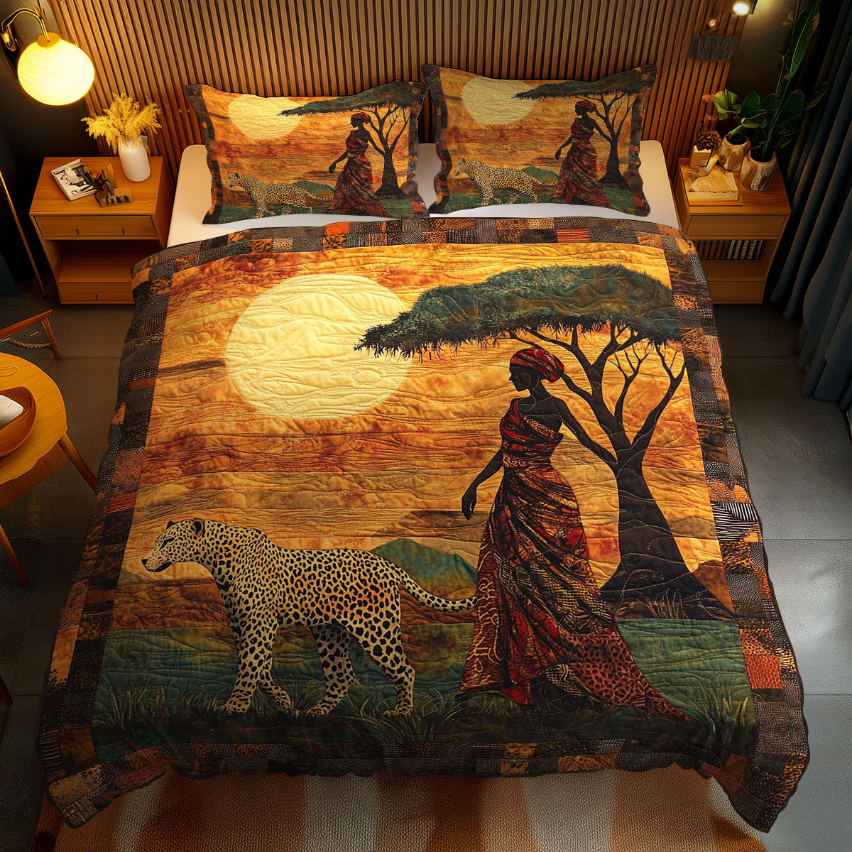 African Majesty WN0803071CL Duvet Cover Set