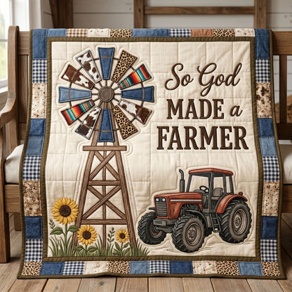 Rustic Farmer Blessing WN2304015CL Quilt