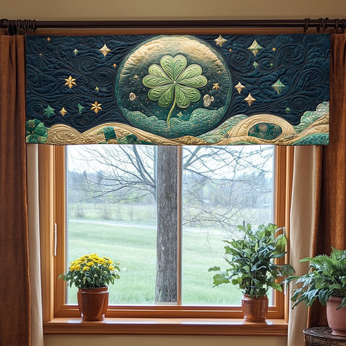 Lucky Clover WJ1905031CL Quilted Valance
