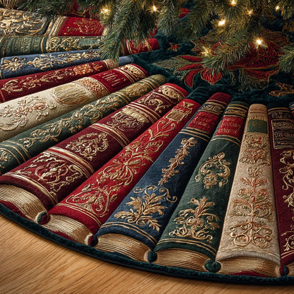 Memories Between Pages XR1111018CL Quilted Christmas Tree Skirt