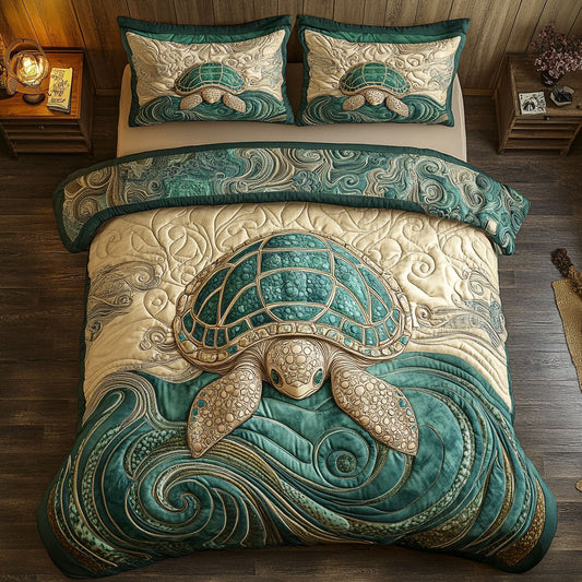 Tide Whisper Turtle CP1406017CL Duvet Cover Set